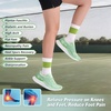 image:imageOrthopedic Road Running Shoes for Womens Comfortable Casual Arch Support Plantar Fasciitis Flat Feet Tennis Walking Shoes Orthotic Supportive Athletic Sports Sneakers for Foot Heel Pain ReliefW3light Green