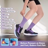image:imageOrthopedic Road Running Shoes for Womens Comfortable Casual Arch Support Plantar Fasciitis Flat Feet Tennis Walking Shoes Orthotic Supportive Athletic Sports Sneakers for Foot Heel Pain ReliefW4dark Purple