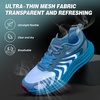 image:imageOrthopedic Road Running Shoes for Womens Comfortable Casual Arch Support Plantar Fasciitis Flat Feet Tennis Walking Shoes Orthotic Supportive Athletic Sports Sneakers for Foot Heel Pain ReliefW2sky Blue