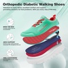 image:imageWomens Orthopedic Diabetic Walking Shoes Wide Toe Box Comfortable Casual Arch Support Plantar Fasciitis Orthotic Sneakers High Arch Swollen Work Tennis Sports Shoes for Foot and Heel Pain ReliefK3mint