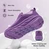 image:imageWomens Orthopedic Diabetic Walking Shoes Wide Toe Box Comfortable Casual Arch Support Plantar Fasciitis Orthotic Sneakers High Arch Swollen Work Tennis Sports Shoes for Foot and Heel Pain ReliefK2purple