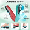 image:imageWomens Orthopedic Diabetic Walking Shoes Wide Toe Box Comfortable Casual Arch Support Plantar Fasciitis Orthotic Sneakers High Arch Swollen Work Tennis Sports Shoes for Foot and Heel Pain ReliefK3mint