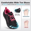 image:imageWomens Orthopedic Diabetic Walking Shoes Wide Toe Box Comfortable Casual Arch Support Plantar Fasciitis Orthotic Sneakers High Arch Swollen Work Tennis Sports Shoes for Foot and Heel Pain ReliefK1black