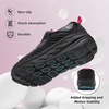 image:imageWomens Orthopedic Diabetic Walking Shoes Wide Toe Box Comfortable Casual Arch Support Plantar Fasciitis Orthotic Sneakers High Arch Swollen Work Tennis Sports Shoes for Foot and Heel Pain ReliefK1black