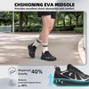 image:imageWomens Orthopedic Diabetic Wide Running Shoes Comfortable Breathable Arch Support Plantar Fasciitis Sport Sneakers Casual High Arch Orthotic Work Tennis Walking Shoes for Foot and Heel Pain ReliefK1black