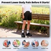 image:imageWomens Orthopedic Diabetic Wide Running Shoes Comfortable Breathable Arch Support Plantar Fasciitis Sport Sneakers Casual High Arch Orthotic Work Tennis Walking Shoes for Foot and Heel Pain ReliefK1black