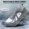 image:imageWomens Orthopedic Diabetic Wide Running Shoes Comfortable Breathable Arch Support Plantar Fasciitis Sport Sneakers Casual High Arch Orthotic Work Tennis Walking Shoes for Foot and Heel Pain ReliefK4grey