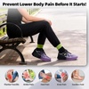 image:imageWomens Orthopedic Diabetic Wide Running Shoes Comfortable Breathable Arch Support Plantar Fasciitis Sport Sneakers Casual High Arch Orthotic Work Tennis Walking Shoes for Foot and Heel Pain ReliefK3black Purple