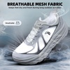 image:imageWomens Orthopedic Diabetic Wide Running Shoes Comfortable Breathable Arch Support Plantar Fasciitis Sport Sneakers Casual High Arch Orthotic Work Tennis Walking Shoes for Foot and Heel Pain ReliefK2white