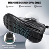 image:imageWomens Orthopedic Diabetic Wide Running Shoes Comfortable Breathable Arch Support Plantar Fasciitis Sport Sneakers Casual High Arch Orthotic Work Tennis Walking Shoes for Foot and Heel Pain ReliefK1black