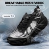 image:imageWomens Orthopedic Diabetic Wide Running Shoes Comfortable Breathable Arch Support Plantar Fasciitis Sport Sneakers Casual High Arch Orthotic Work Tennis Walking Shoes for Foot and Heel Pain ReliefK1black