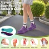 image:imageWomens Orthopedic Diabetic Wide Running Shoes Comfortable Casual Arch Support Plantar Fasciitis Orthotic Sneakers High Arch Swollen Work Tennis Sports Shoes for Foot and Heel Pain ReliefK3purple