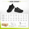 image:imageWomens Orthopedic Diabetic Wide Running Shoes Comfortable Casual Arch Support Plantar Fasciitis Orthotic Sneakers High Arch Swollen Work Tennis Sports Shoes for Foot and Heel Pain ReliefK1black