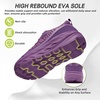 image:imageWomens Orthopedic Diabetic Wide Running Shoes Comfortable Casual Arch Support Plantar Fasciitis Orthotic Sneakers High Arch Swollen Work Tennis Sports Shoes for Foot and Heel Pain ReliefK3purple