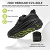 image:imageWomens Orthopedic Diabetic Wide Running Shoes Comfortable Casual Arch Support Plantar Fasciitis Orthotic Sneakers High Arch Swollen Work Tennis Sports Shoes for Foot and Heel Pain ReliefK1black