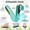 image:imageWomens Orthopedic Diabetic Wide Running Shoes Comfortable Casual Arch Support Plantar Fasciitis Orthotic Sneakers High Arch Swollen Work Tennis Sports Shoes for Foot and Heel Pain ReliefK2blueWhite