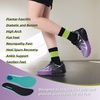 image:imageWomens Orthopedic Diabetic Wide Running Shoes Comfortable Casual Arch Support Plantar Fasciitis Sports Sneakers High Arch Orthotic Work Tennis Walking Shoes for Foot and Heel Pain ReliefK3black Purple