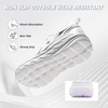 image:imageWomens Orthopedic Diabetic Wide Running Shoes Comfortable Casual Arch Support Plantar Fasciitis Sports Sneakers High Arch Orthotic Work Tennis Walking Shoes for Foot and Heel Pain ReliefK2white
