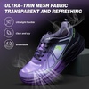 image:imageWomens Orthopedic Diabetic Wide Running Shoes Comfortable Casual Arch Support Plantar Fasciitis Sports Sneakers High Arch Orthotic Work Tennis Walking Shoes for Foot and Heel Pain ReliefK3black Purple