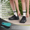 image:imageWomens Orthopedic Diabetic Wide Running Shoes Comfortable Casual Arch Support Plantar Fasciitis Sports Sneakers High Arch Orthotic Work Tennis Walking Shoes for Foot and Heel Pain ReliefK1black