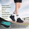image:imageWomens Orthopedic Diabetic Wide Running Shoes Comfortable Casual Arch Support Plantar Fasciitis Sports Sneakers Orthotic Swollen Feet Work Tennis Walking Shoes for Ankle and Heel Pain ReliefK1black