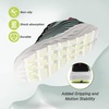image:imageWomens Orthopedic Diabetic Wide Running Shoes Comfortable Casual Arch Support Plantar Fasciitis Sports Sneakers Orthotic Swollen Feet Work Tennis Walking Shoes for Ankle and Heel Pain ReliefK3black Grey Blue