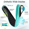 image:imageWomens Orthopedic Diabetic Wide Running Shoes Comfortable Casual Arch Support Plantar Fasciitis Sports Sneakers Orthotic Swollen Feet Work Tennis Walking Shoes for Ankle and Heel Pain ReliefK1black
