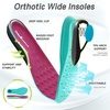 image:imageWomens Orthopedic Diabetic Wide Running Shoes Comfortable Casual Arch Support Plantar Fasciitis Sports Sneakers Orthotic Swollen Feet Work Tennis Walking Shoes for Ankle and Heel Pain ReliefK3black Grey Blue