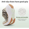image:imageWomens Orthopedic Fashion Sneakers with Arch Support Comfortable Cushion Flat Feet Shoes for Plantar Fasciitis Orthotic Supportive Casual Thick Sole Sneakers for Ankle and Foot Pain ReliefW7leoperd