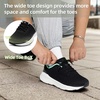 image:imageWomens Orthopedic Fashion Sneakers with Arch Support Comfortable Cushion Flat Feet Shoes for Plantar Fasciitis Orthotic Supportive Casual Thick Sole Sneakers for Ankle and Foot Pain ReliefW5black Mint