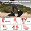 image:imageWomens Orthopedic Mid Trekking Hiking Boots Comfortable Plantar Fasciitis Ankle Support Workout Walking Running Shoes Orthotic Work Sport Waterproof Trail Sneakers for Feet and Heel Pain ReliefW1black