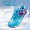 image:imageWomens Orthopedic Road Running Shoes Comfortable Arch Support Plantar Fasciitis Orthotic Athletic Sports Sneakers Casual Flat Feet High Arch Tennis Work Walking Shoes for Foot Heel and Pain ReliefW2blue