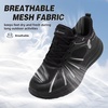 image:imageWomens Orthopedic Road Running Shoes Comfortable Arch Support Plantar Fasciitis Orthotic Athletic Sports Sneakers Casual Flat Feet High Arch Tennis Work Walking Shoes for Foot Heel and Pain ReliefW1black