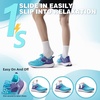 image:imageWomens Orthopedic Road Running Shoes Comfortable Arch Support Plantar Fasciitis Orthotic Athletic Sports Sneakers Casual Flat Feet High Arch Tennis Work Walking Shoes for Foot Heel and Pain ReliefW2blue