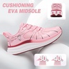 image:imageWomens Orthopedic Road Running Shoes Comfortable Arch Support Plantar Fasciitis Orthotic Athletic Sports Sneakers Casual Flat Feet High Arch Tennis Work Walking Shoes for Foot Heel and Pain ReliefW4pink