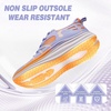 image:imageWomens Orthopedic Road Running Shoes Comfortable Arch Support Plantar Fasciitis Orthotic Athletic Sports Sneakers Casual Flat Feet High Arch Tennis Work Walking Shoes for Foot Heel and Pain ReliefW3purple