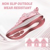 image:imageWomens Orthopedic Road Running Shoes Comfortable Arch Support Plantar Fasciitis Orthotic Athletic Sports Sneakers Casual Flat Feet High Arch Tennis Work Walking Shoes for Foot Heel and Pain ReliefW4pink