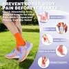 image:imageWomens Orthopedic Road Running Shoes Comfortable Arch Support Plantar Fasciitis Orthotic Athletic Sports Sneakers Casual Flat Feet High Arch Tennis Work Walking Shoes for Foot Heel and Pain ReliefW3purple
