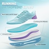 image:imageWomens Orthopedic Road Running Shoes Comfortable Arch Support Plantar Fasciitis Orthotic Slip OnOff Sports Sneakers Casual Standing Flat Feet Tennis Walking Shoes for Foot Heel and Pain ReliefW2mint