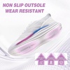 image:imageWomens Orthopedic Road Running Shoes Comfortable Arch Support Plantar Fasciitis Orthotic Slip OnOff Sports Sneakers Casual Standing Flat Feet Tennis Walking Shoes for Foot Heel and Pain ReliefW1white