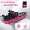 image:imageWomens Orthopedic Road Running Shoes Comfortable Arch Support Plantar Fasciitis Orthotic Sports Exercise Fashion Sneakers Casual Flat Feet Tennis Work Walking Shoes for Foot and Heel PainW1black