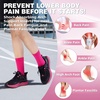 image:imageWomens Orthopedic Road Running Shoes Comfortable Arch Support Plantar Fasciitis Orthotic Sports Exercise Fashion Sneakers Casual Flat Feet Tennis Work Walking Shoes for Foot and Heel PainW1black