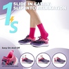 image:imageWomens Orthopedic Road Running Shoes Comfortable Arch Support Plantar Fasciitis Orthotic Sports Exercise Fashion Sneakers Casual Flat Feet Tennis Work Walking Shoes for Foot and Heel PainW2rose Purple