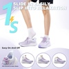 image:imageWomens Orthopedic Road Running Shoes Comfortable Arch Support Plantar Fasciitis Orthotic Sports Exercise Fashion Sneakers Casual Flat Feet Tennis Work Walking Shoes for Foot and Heel PainW3light Purple