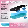image:imageWomens Orthopedic Road Running Shoes Comfortable Arch Support Plantar Fasciitis Orthotic Sports Exercise Fashion Sneakers Casual Flat Feet Tennis Work Walking Shoes for Foot and Heel PainW1black