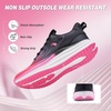 image:imageWomens Orthopedic Road Running Shoes Comfortable Arch Support Plantar Fasciitis Sports Sneakers Casual Orthotic High Arch Flat Feet Tennis Work Walking Shoes for Foot Heel and Pain ReliefW3rose