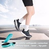 image:imageWomens Orthopedic Road Running Shoes Comfortable Arch Support Plantar Fasciitis Sports Sneakers Casual Orthotic High Arch Flat Feet Tennis Work Walking Shoes for Foot Heel and Pain ReliefW1black