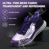 image:imageWomens Orthopedic Road Running Shoes Comfortable Arch Support Plantar Fasciitis Sports Sneakers Casual Orthotic High Arch Flat Feet Tennis Work Walking Shoes for Foot Heel and Pain ReliefW2purple