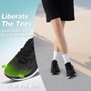 image:imageWomens Orthopedic Road Running Shoes Comfortable Arch Supports Plantar Fasciitis Orthotic Athletic Sneakers Casual Flat Feet High Arch Tennis Sport Walking Shoes for Foot Heel and Pain ReliefW1black