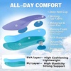 image:imageWomens Orthopedic Road Running Shoes Comfortable Arch Supports Plantar Fasciitis Orthotic Athletic Sneakers Casual Supportive Flat Feet High Arch Walking Shoes for Foot Heel and Pain ReliefW4purple